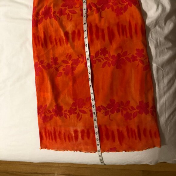 Etsy Y2K Hawaii Midi Skirt Trendy Fun Midi Skirt Colourful Skirt Medium - Picture 12 of 13